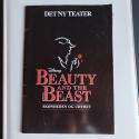 Billede af bogen Beauty and the Beast .Teaterprogram