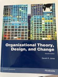 Billede af bogen Organizational Theory, Design, and Change