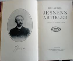 Billede af bogen Redaktør Jessens artikler 
