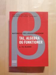 Billede af bogen Tal, Algebra og Funktioner 4.-10. klasse.