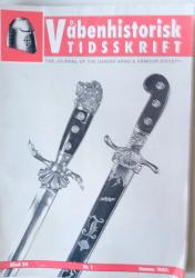 Billede af bogen Våbenhistorisk Tidsskrift Bind 24 nr. 1-7 nr. 4 mangler 1991