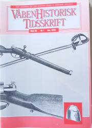 Billede af bogen Våbenhistorisk Tidsskrift Bind 26 nr. 1-8  1993