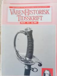 Billede af bogen Våbenhistorisk Tidsskrift Bind 27 nr. 1-7 1994