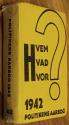 Billede af bogen Politikens årbog 1942  (hvem hvad hvor)