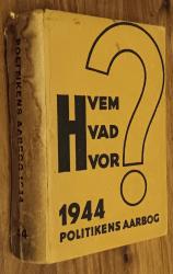 Billede af bogen Politikens årbog 1944 (hvem hvad hvor) Billede af bogen Politikens årbog 1944 (hvem hvad hvor)