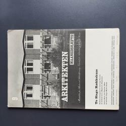 Billede af bogen ARKITEKTEN. Maanedsblad : To slags Rækkehuse.