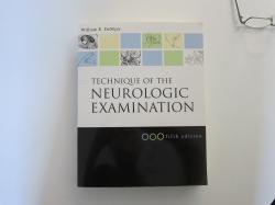Billede af bogen Technique og the Neurologic Examination