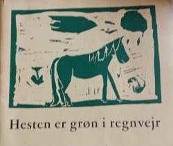 Billede af bogen  Hesten er grøn i regnvejr