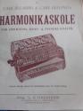 Billede af bogen Harmonikaskole dor kromatisk knap- & pianiklaviaturviatur