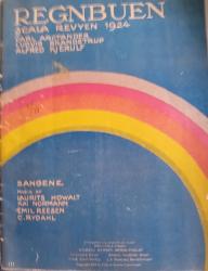 Billede af bogen Regnbuen Scala Revyen 1924 nodehefte