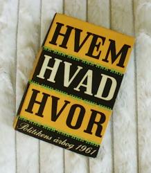 Billede af bogen Hvem-Hvad-Hvor 1961