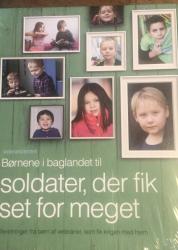 Billede af bogen Børnene i baglandet til soldater, der fik set for meget