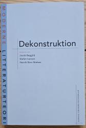 Billede af bogen Dekonstruktion. Moderne litteraturteori