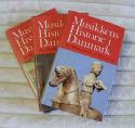 Billede af bogen Musikkens Historie i Danmark - Bind 1-3