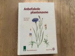 Anbefalede plantenavne