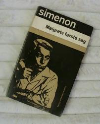 Billede af bogen Maigrets første sag