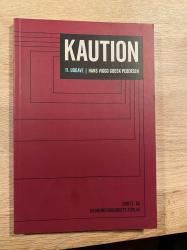 Billede af bogen Kaution Billede af bogen Kaution