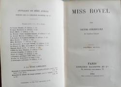 Billede af bogen Miss Rovell Billede af bogen Miss Rovell