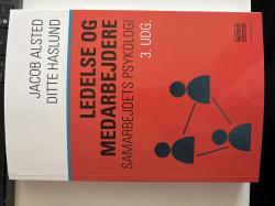 Billede af bogen Ledelse og medarbejdere - samarbejdets psykologi 