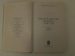 Billede af bogen Italy in the Age of the Renaissance 1380-1530