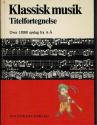 Billede af bogen Klassisk musik