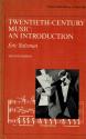 Billede af bogen Twentieth-century Music: An Introduction