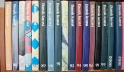 Billede af bogen Dansk kunst 1984 - 2001,  1998  mangler. 17 bind. 