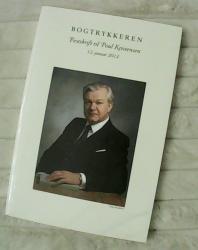 Billede af bogen Bogtrykkeren - Festskrift til Poul Kristensen Billede af bogen Bogtrykkeren - Festskrift til Poul Kristensen