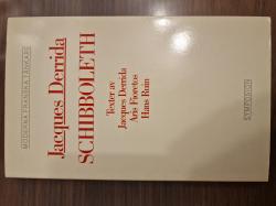 Billede af bogen Schibboleth