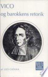 Billede af bogen Vico og barokkens retorik