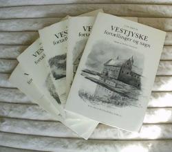 Billede af bogen Vestjyske fortællinger og sagn - Bind I-V