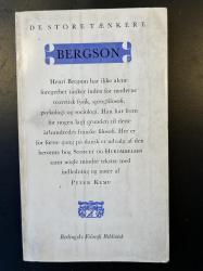 Billede af bogen De store tænkere - Henri Bergson