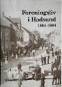 Billede af bogen Foreningsliv i Hadsund 1884-1994