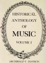 Billede af bogen Historical Anthology of Music, vol. I: Oriental, medieval and Renaissance music