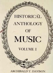 Billede af bogen Historical Anthology of Music, vol. I: Oriental, medieval and Renaissance music Billede af bogen Historical Anthology of Music, vol. I: Oriental, medieval and Renaissance music