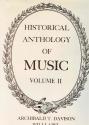 Billede af bogen Historical Anthology of Music, vol. II: Baroque, Rococo and Pre-Classical Music 