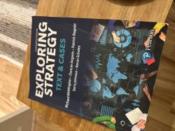 Billede af bogen Exploring Strategy, Text & Cases