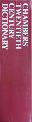 Billede af bogen Chambers Twentieth Century Dictionary (new edition)