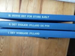 Geodætisk Instituts Generalstabskort Danmark i 1:100000: Bind I Det nordlige Jylland, Bind II: Det sydlige Jylland og Fyn og Bind III Øerne øst for Store Bælt