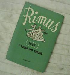 Billede af bogen 1954 i vers og viser Billede af bogen 1954 i vers og viser