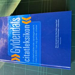 Billede af bogen Gyldendals citatleksikon