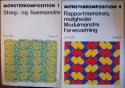 Billede af bogen Mønsterkomposition 1 Streg- og buemønstre 4 Rapoortmønstrets muligheder Modulmønstre farvesætning
