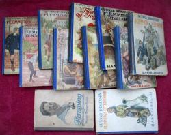 Billede af bogen Flemmingbøgerne 10 bøger i originaludgaven, nr 1 mangler