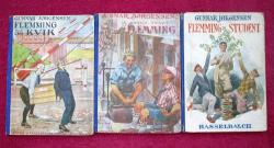 Billede af bogen Flemmingbøgerne 3 bøger i originaludgaven, nr 4, 6 og 7