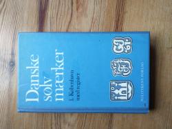 Billede af bogen Danske sølvmærker 1. København med register