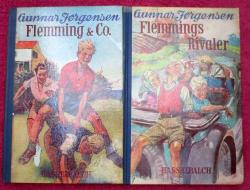 Billede af bogen Flemmingbøgerne 1947-50 udgaven, nr 4 og nr 8