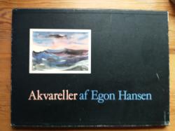 Billede af bogen Akvareller af Egon Hansen