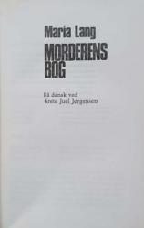 Billede af bogen Morderens bog