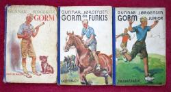 Billede af bogen Gunnar Jørgensen, 3 Gorm-bøger