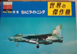 Billede af bogen FAMOUS AIRPLANES OF THE WORLD BAC LIGHTNING